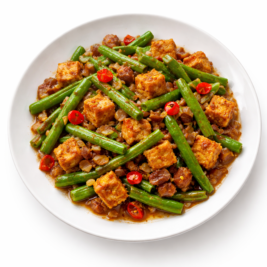 Kachang Panjang Tempeh
